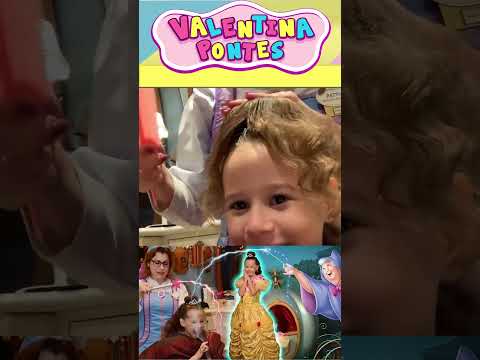 Valentina virando uma princesa de verdade 1100