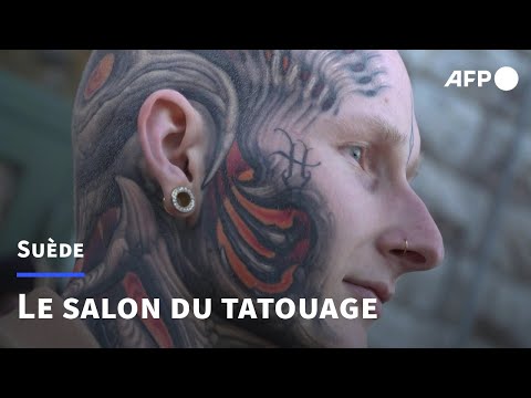 Suède: le salon international du tatouage de retour à Stockholm | AFP