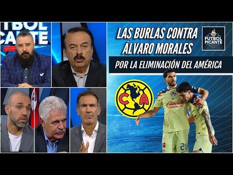 LAS BURLAS contra ÁLVARO MORALES por la eliminación del AMERICA en la CONCACAF | Futbol Picante