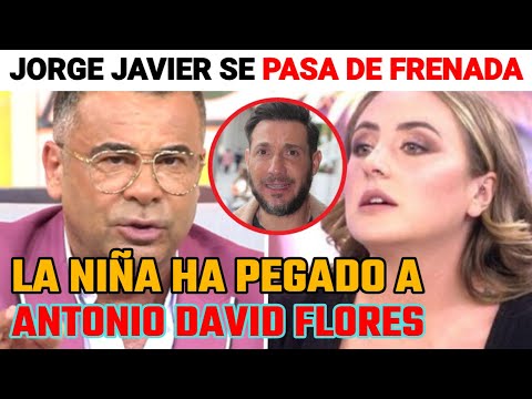 JORGE JAVIER VAZQUEZ se pasa de FRENADA dice que ROCIO FLORES a PEGADO a su padre ANTONIO DAVID