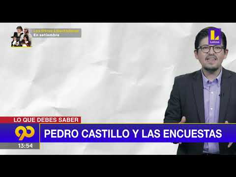 ? Lo que debes saber - Pedro Castillo y las encuestas