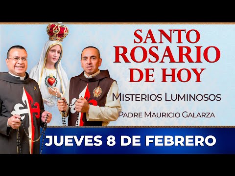 Santo Rosario de Hoy | Jueves 8 de Febrero - Misterios Luminosos #rosario