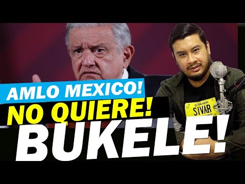 NO QUIERE EL METODO DE BUKELE EN MEXICO ! AMLO DEFIENDE A CR1MINALES!