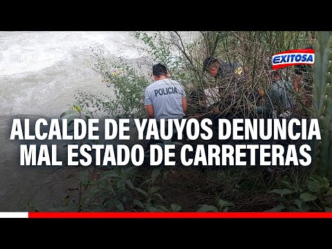 Accidente en Yauyos: Alcalde denuncia que carreteras se encuentran en mal estado desde el 2007