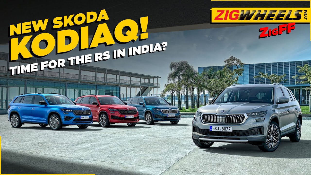 Skoda Kodiaq 2021 Facelift | India-Bound Petrol-Powered Bear! | ZigFF