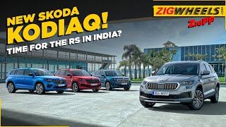 Skoda Kodiaq 2021 Facelift | India-Bound Petrol-Powered Bear! | ZigFF