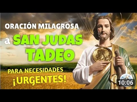 PODEROSA ORACIÓN A SAN JUDAS TADEO PARA CASOS DIFÍCILES Y  DESESPERADOS