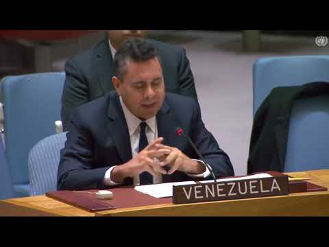 Fuertes palabras de Samuel Moncada en Consejo de Seguridad ONU sobre masacre en hospital Nasser