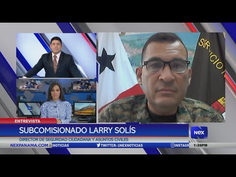 Sub comisionado Larry Solís nos habla sobre ejercicio humanitario en la provincia del Darién