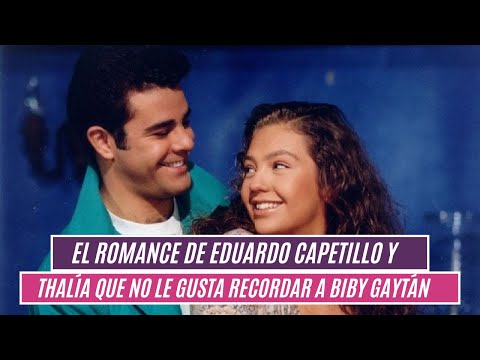 El romance de Eduardo Capetillo y Thalía que no le gusta recordar a Biby Gaytán