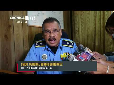 Policía en Matagalpa da a conocer la captura de 12 presuntos delincuentes -Nicaragua