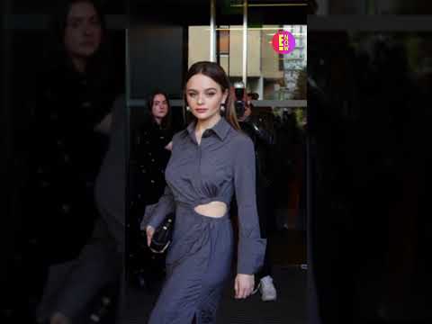 Joey King llega al desfile de moda de Max Mara en Milán Fashion Week #Shorts