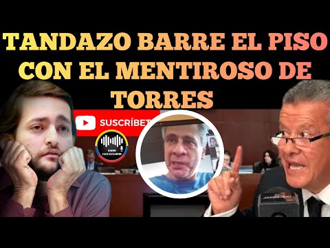 DR. TANDAZO BARRE EL PISO CON EL VICE MINISTRO BA.BY TORRES POR MENTIROSO NOTICIAS RFE TV