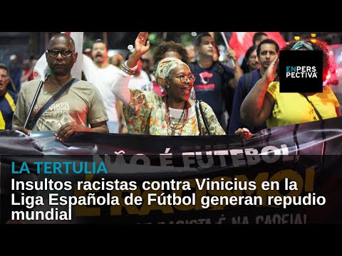 Insultos racistas contra Vinicius en la Liga Española de Fútbol generan repudio mundial