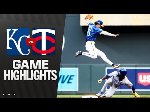 Royals vs. Twins Game Highlights (8/8/25) | MLB Highlights
