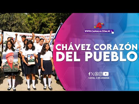Chávez corazón del pueblo: Nicaragua rinde homenaje al Comandante Eterno Hugo Rafael Chávez Frías