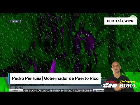 Conferencia de prensa de Pedro Pierluisi