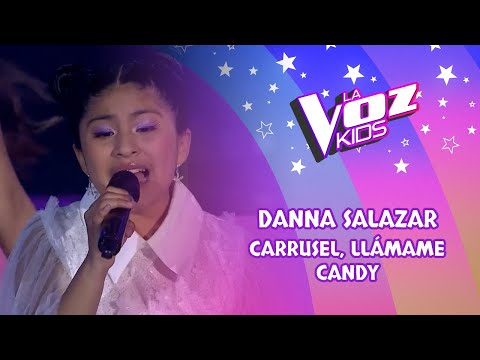 Danna Salazar | Carrusel, llámame Candy | Conciertos en vivo| Temporada 2022 | La Voz Kids