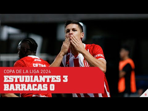 Estudiantes 3-0 Barracas Central | Copa de la Liga - Cuartos de final