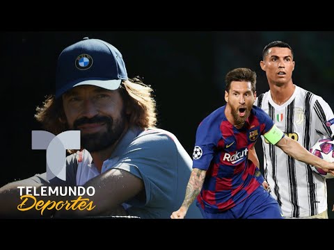 Andrea Pirlo prefirió a Messi sobre Cristiano Ronaldo | Telemundo Deportes
