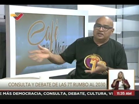 Juan Pérez, presidente del IAEM, entrevistado sobre 7 Transformaciones y Gran Misión Viva Venezuela