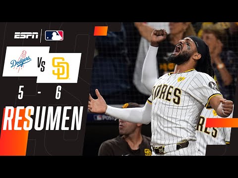 Dodgers 5-6 Padres | MLB | NLDS | San Diego puso a Shohei Ohtani cerca del fracaso | Resumen