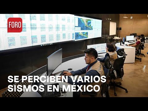 Mañana de sismos en México: Reportan múltiples movimientos telúricos - Las Noticias