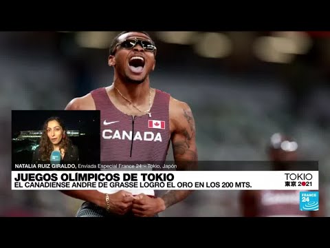 Informe desde Tokio: Andre de Grasse se quedó con la corona de Usain Bolt en los 200 metros