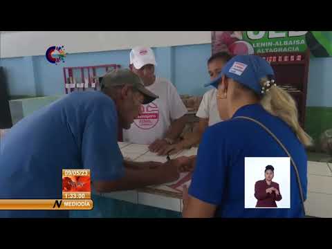 Distribuyen en Cuba módulos gratuitos de alimentos