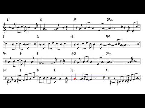 Allez vai Marseille   Charles Aznavour  Eb Alto Sax Play Along