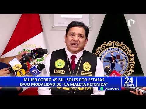 Cercado de Lima: Agentes PNP desarticulan banda criminal 'Los trafas de la maleta' (2/2)