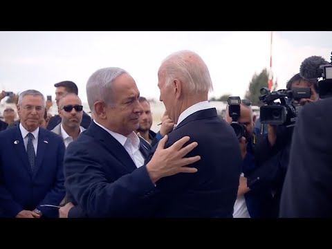 Joe Biden llega a Israel para reunirse con Netanyahu