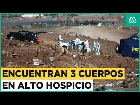 Encuentran 3 cuerpos al interior de vehículos en Alto Hospicio