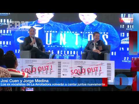 JORGE MEDINA Y JOSI CUEN VOLVERÁN A CANTAR JUNTOS RECORDANDO ÉXITOS DE LA ARROLLADORA