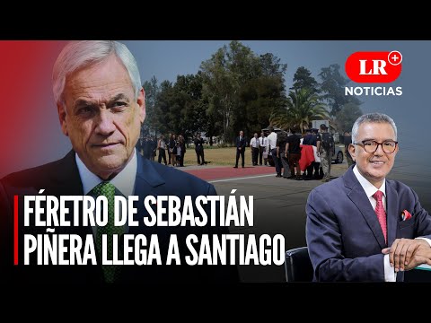 Féretro de Sebastián Piñera llega a Santiago y es recibido con honores  | LR+ Noticias