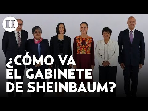 Ellos son los 6 elementos del gabinete presidencial que anunció Claudia Sheinbaum este jueves