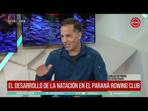 El desarrollo de la natación en el Paraná Rowing Club