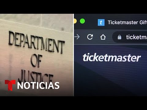 El gobierno prepara una demanda antimonopolio contra Ticketmaster | Noticias Telemundo