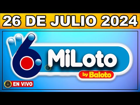 Resultado MI LOTO VIERNES 26 de julio 2024 #miLoto #chance