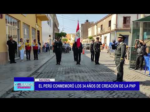 El Perú se conmemoró los 34 años de creación de la PNP