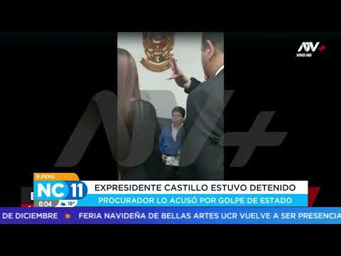 Expresidente del Perú fue detenido