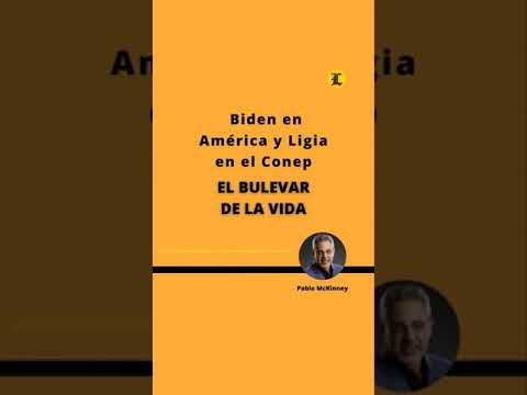 EL BULEVAR DE LA VIDA: Biden en América y Ligia en el CONEP