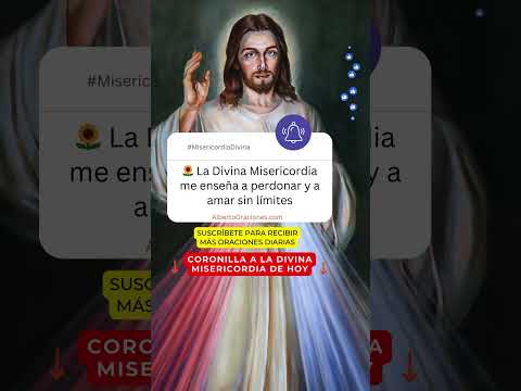 CORONILLA a la DIVINA MISERICORDIA - Misericordia Divina