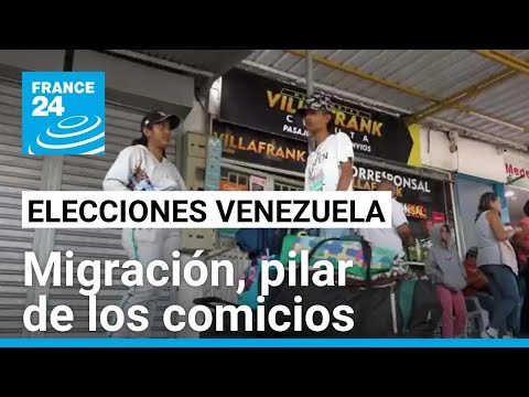 A pocos días de las elecciones, migrantes venezolanos abandonan su país • FRANCE 24 Español