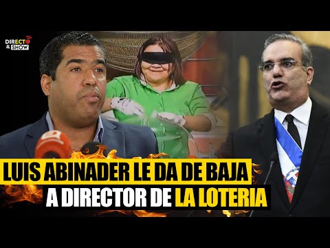 Se revela otro video de la Lotería Nacional donde hubo fraude y Luis Abinader se lambe al director