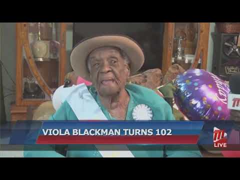 Viola Blackman Turns 102