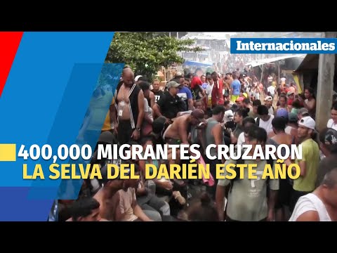 Panamá: Se rebasa umbral de 400.000 migrantes que cruzaron la selva del Darién este año