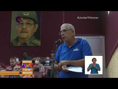 Presidente de Cuba analiza potencialidades de Sancti Spíritus