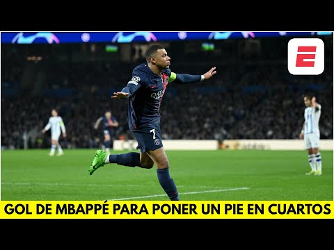 GOLAZO DE MBAPPÉ pone arriba al PSG 1-0 vs REAL SOCIEDAD en la vuelta | UEFA Champions League