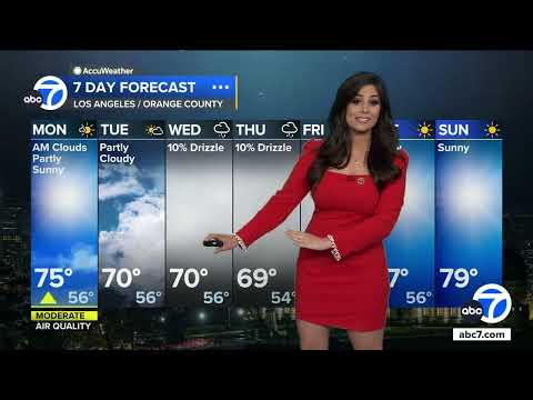 SoCal forecast: Expect mild, comfortable temperatures this week